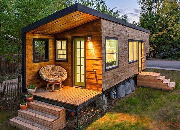 Nhà gỗ di động cho homestay với chi phí thấp cho người ít vốn